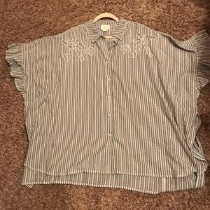 Maeve Oversized Button Up Tunic